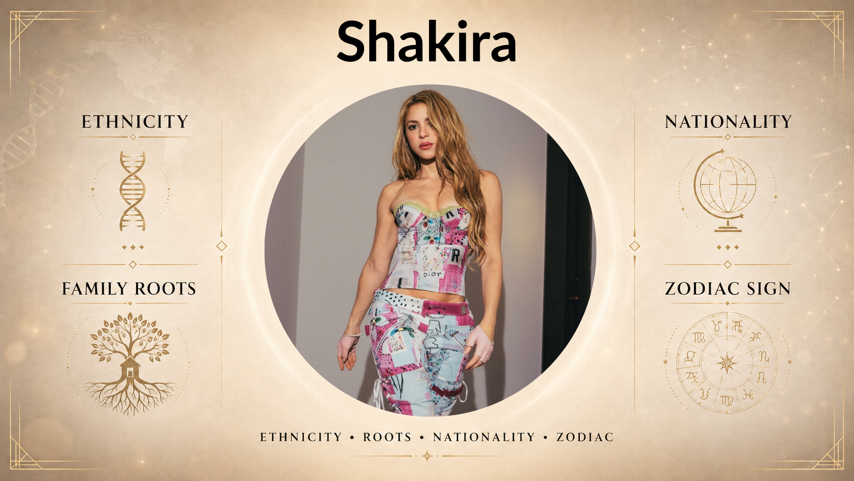 Shakira Ethnicity